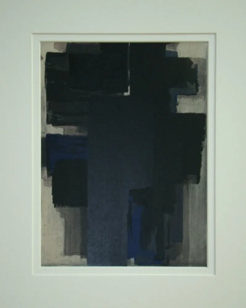 Трафарет Soulages - Peinture, 1955