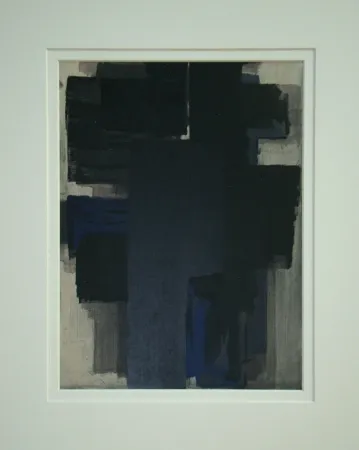 Трафарет Soulages - Peinture, 1955