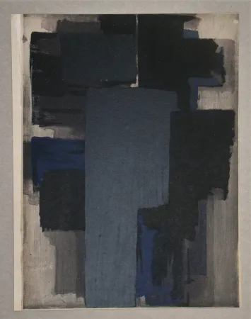Трафарет Soulages - Peinture, 1955