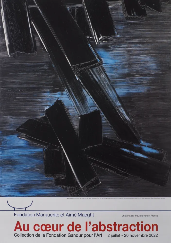 Иллюстрированная Книга Soulages - Peinture 24 août 1958