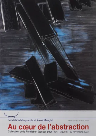 Иллюстрированная Книга Soulages - Peinture 24 août 1958