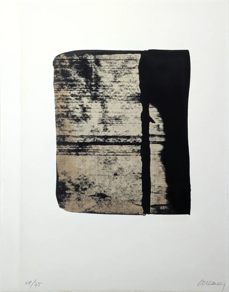 Сериграфия Soulages - Sérigraphie n° 11 