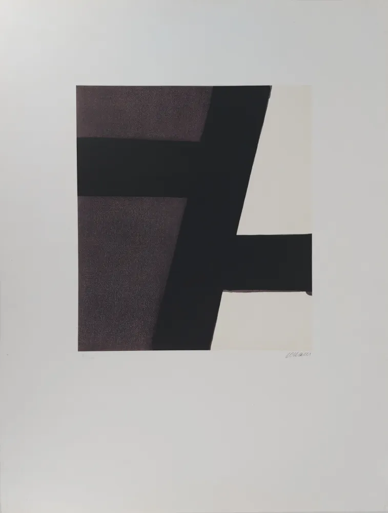 Сериграфия Soulages - Sérigraphie n° 21