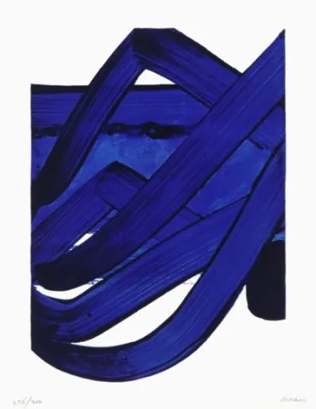 Сериграфия Soulages - Sérigraphie N°18