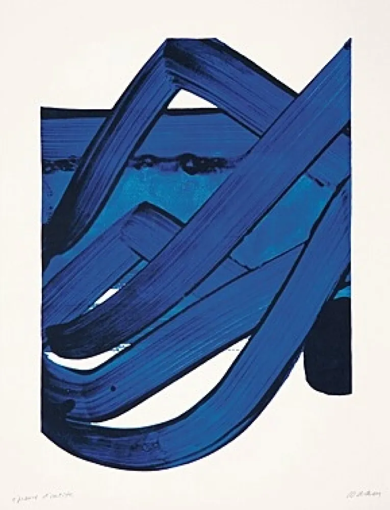 Сериграфия Soulages - Sérigraphie N°18