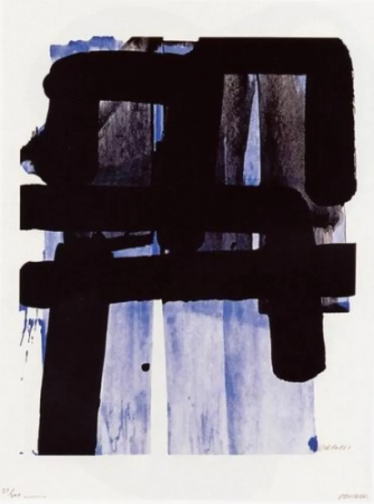 Сериграфия Soulages - Serigraphie n°2