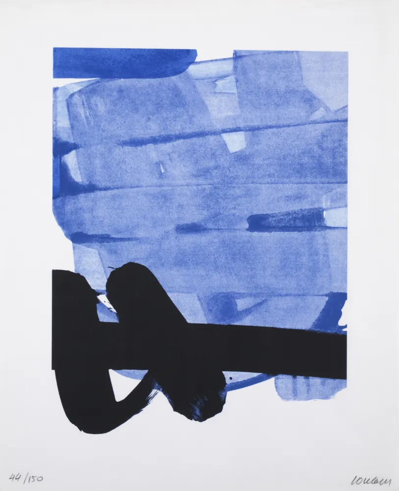 Сериграфия Soulages - Sérigraphie No 8