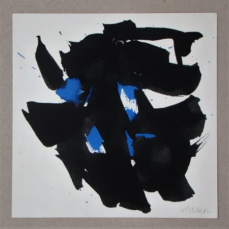 Литография Soulages - Untitled