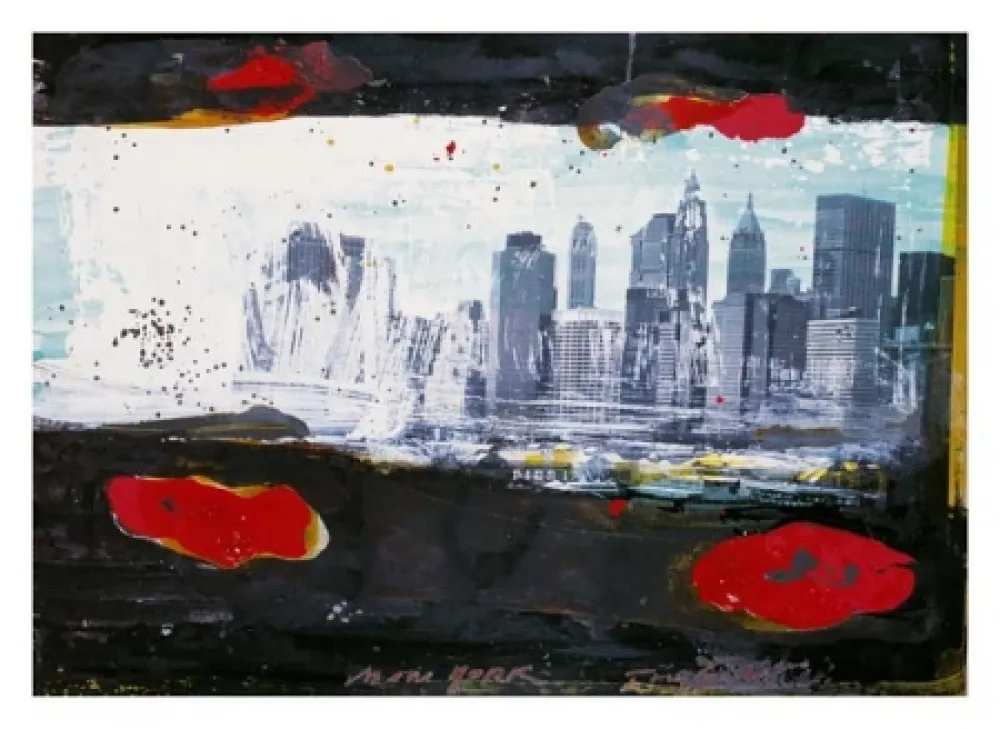 Литография Soulie - New York