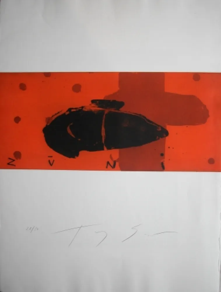 Гравюра Soulie - SPRING 5 -gravure de TONY SOULIE