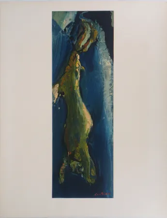 Литография Soutine - Lièvre pendu