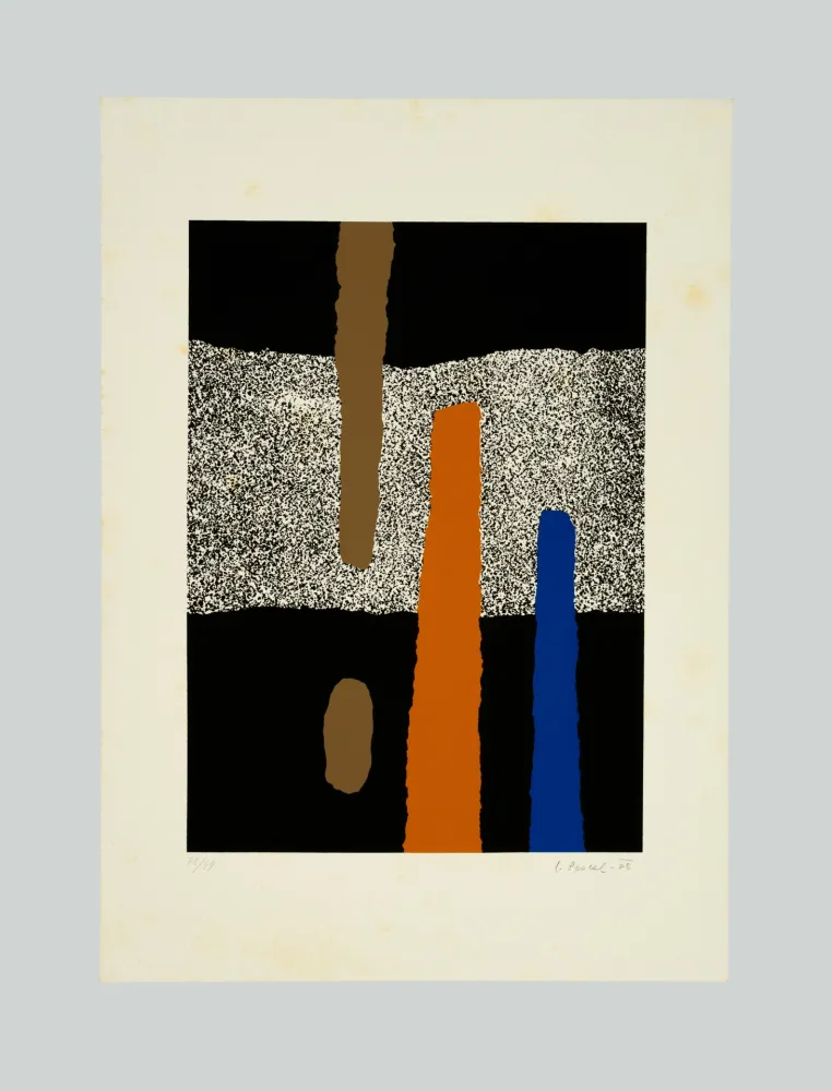 Сериграфия Spacal - Composizione