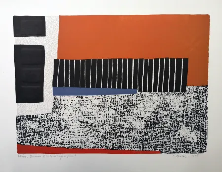 Гравюра На Дереве Spacal - Quando il cielo si tinge di fuoco