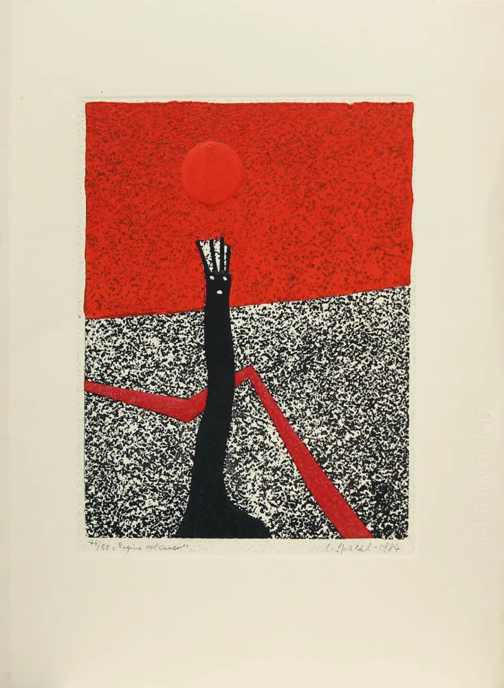 Акватинта Spacal - REGINA DEL CARSO