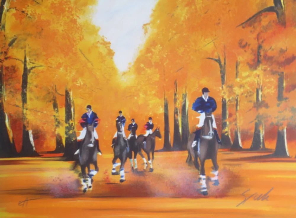 Литография Spahn - 4 saisons album