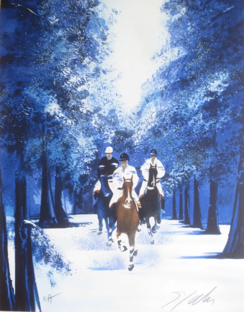 Литография Spahn - 4 saisons album