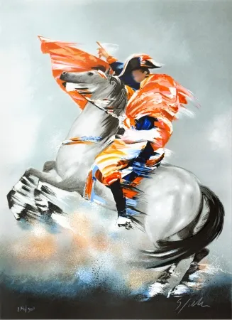 Литография Spahn - Bonaparte