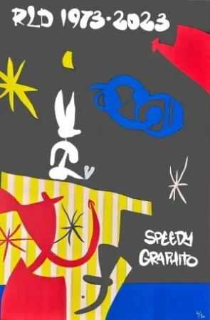 Афиша Speedy Graphito - Affiche 50 ans Atelier RLD