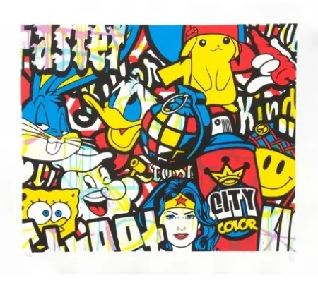 Литография Speedy Graphito - HEROÏC COLOR