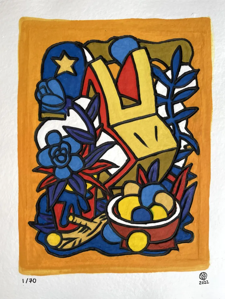 Гравюра Speedy Graphito - Printemps