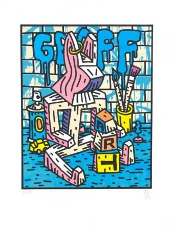 Литография Speedy Graphito - TOTO / Fils Lapinture