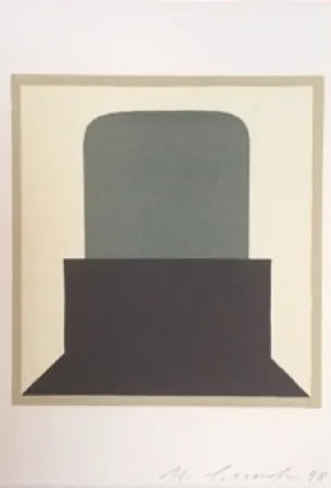 Линогравюра Spescha - Sans titre