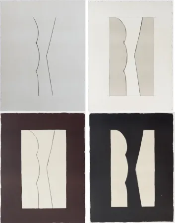 Литография Spescha - Sans titre