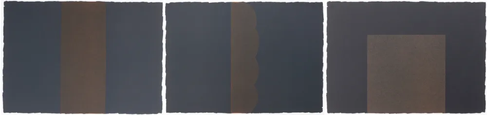 Литография Spescha - Sans titre - triptyque