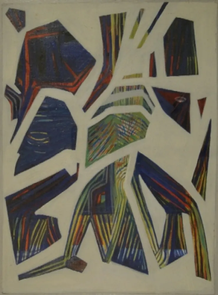 Монотип Spiller - Abstrakte Komposition