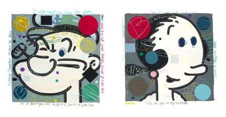 Многоэкземплярное Произведение Spiller - Popeye & Olive