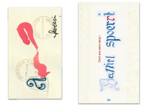 Иллюстрированная Книга Spoerri - L'At en écrit