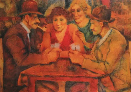 Литография Squillantini - SENZA TITOLO