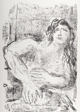 Литография Stadler - The Men, 1972 - Hand-signed