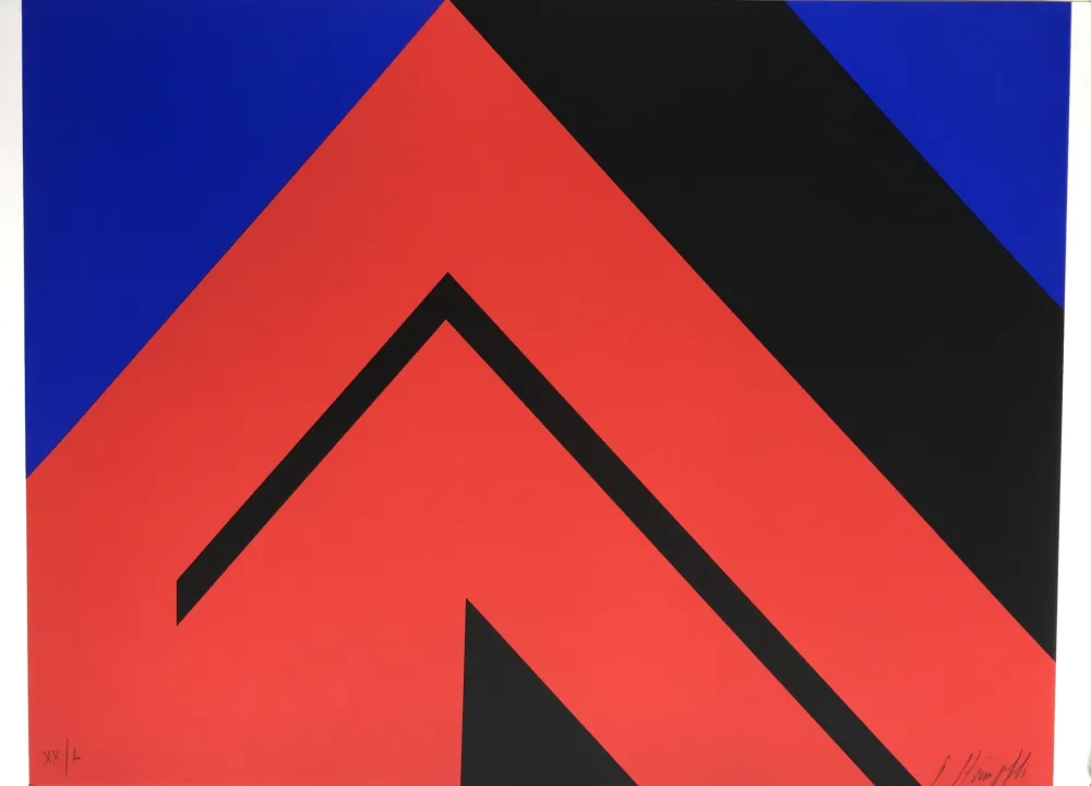 Сериграфия Stampfli  - Sans titre