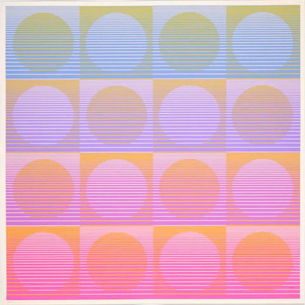 Сериграфия Stanczak - Aerial, from Twelve Progressions