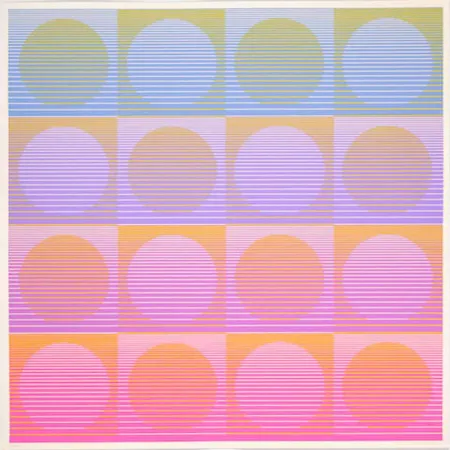 Сериграфия Stanczak - Aerial, from Twelve Progressions