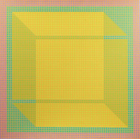 Сериграфия Stanczak - Boxed, from Twelve Progressions