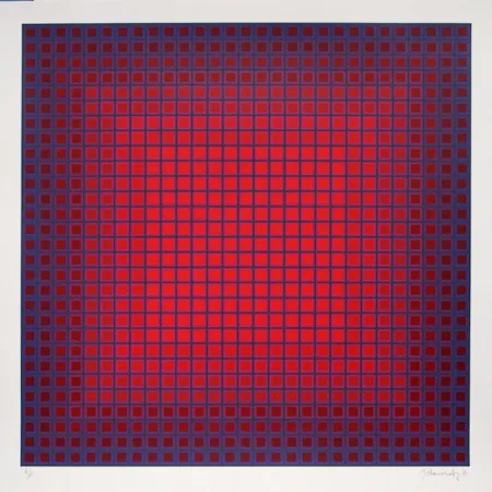 Сериграфия Stanczak - Compounded Red