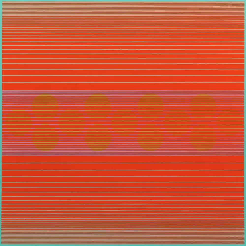 Сериграфия Stanczak - Median with Circles, from Variants