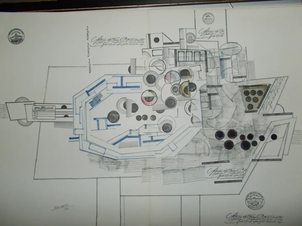 Литография Steinberg - Le Bateau