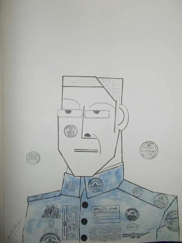 Литография Steinberg - Le Général