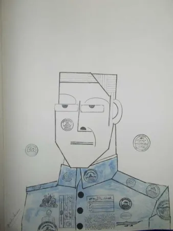 Литография Steinberg - Le Général