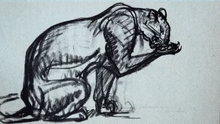 Литография Steinlen - Chats et Autres Bêtes