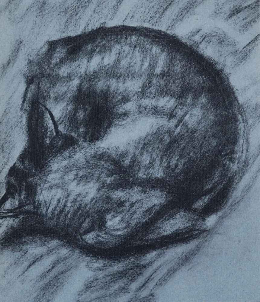 Литография Steinlen - Chats et Autres Bêtes