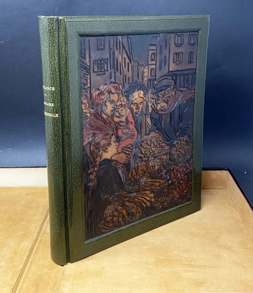 Иллюстрированная Книга Steinlen - L'AFFAIRE CRAINQUEBILLE. Avec 63 bois gravés (1901)