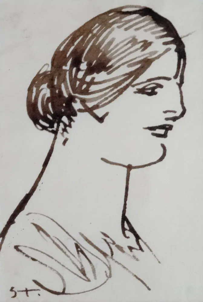 Нет Никаких Технических Steinlen - Portrait de femme