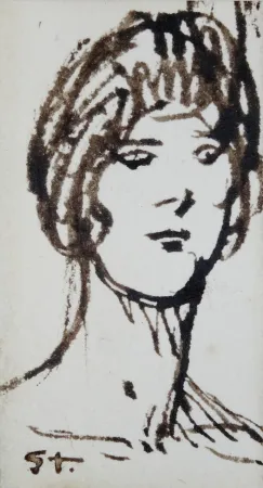 Нет Никаких Технических Steinlen - Portrait de femme