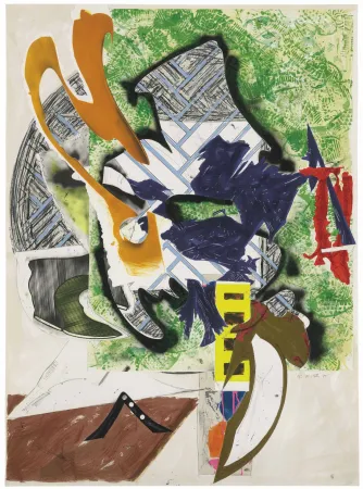 Многоэкземплярное Произведение Stella - Ahab's Leg (The Waves from The Moby Dick Prints 1989-93 series)