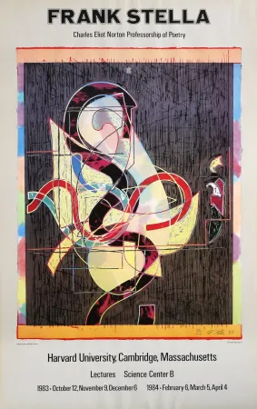 Гашение Stella - Pergusa III Exhibition Poster, Harvard Univ