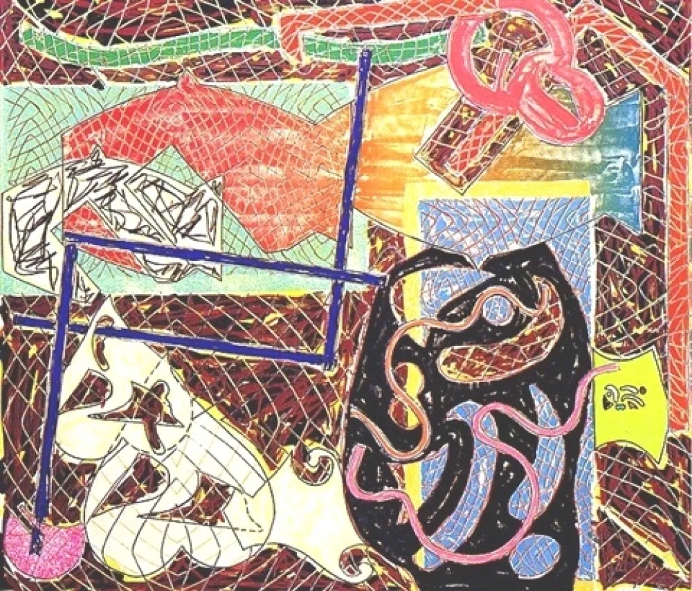 Сериграфия Stella - Shards II